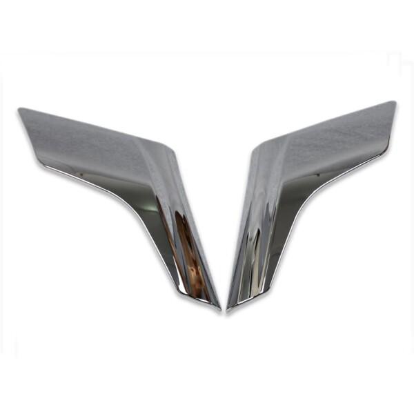 RUIQ トヨタ ルーミー (M900A/M910A) 専用 外装 クロームメッキ フロント ヘッドライト アイライン ガーニッシュ Toyota ROOMY 2016年〜 専用設計