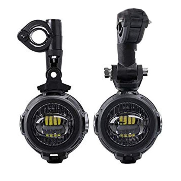 車モトホワイト6000K 8000LM LEDオートバイヘッドライトフォグスポットヘッドランプスポットライトfor 用防水バイク電球 (light cover wire)