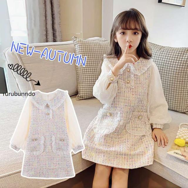 子供服女の子 春秋ワンピース21新品ワンピース ジュニアお姫様 おしゃれ 可愛い カジュアル発表会 演奏会 ステージ お受験 入園式フォの通販はau Pay マーケット ラッキースマイルプラザ