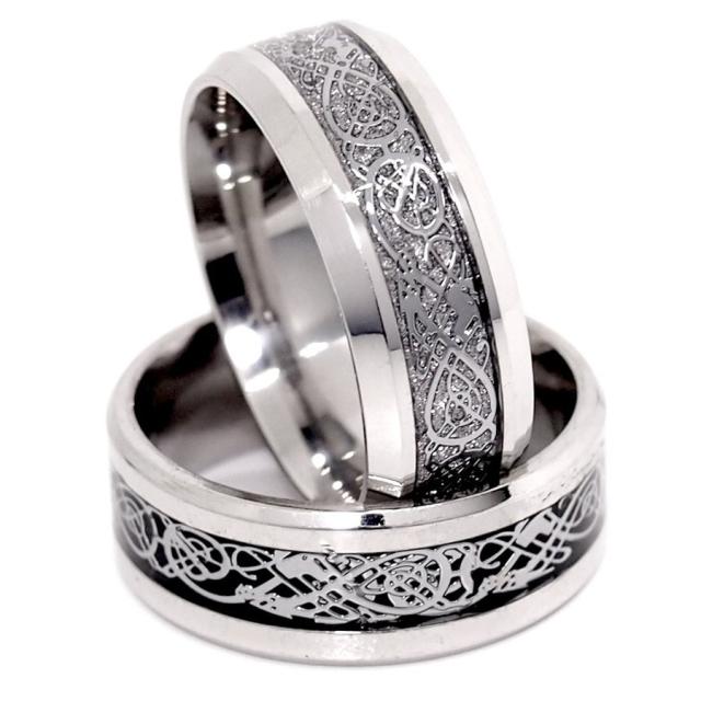 指輪 メンズ リング ステンレス シンプル シルバー 安い ピンキー ブラック ドラゴン 29号 6068の通販はau Pay マーケット ラッキースマイルプラザ