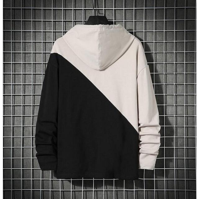 スウェットパーカー メンズ 春服 長袖パーカー フード付き 配色 ゆったりプルオーバーパーカー 30代40代50代 メンズファッション 人気 カの通販はau Pay マーケット ラッキースマイルプラザ