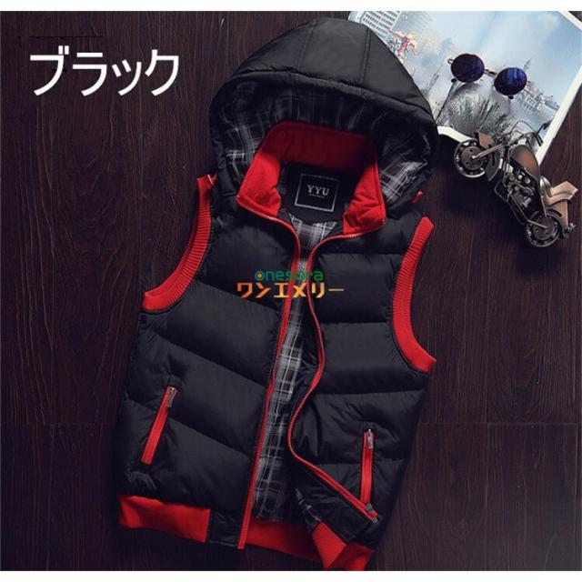ダウンベスト メンズ 冬 ベスト フード付き ミリタリー 防風 防寒 ダウンベスト 暖かい ベスト 釣り アウトドア 作業着 オシャレ 韓国の通販はau Pay マーケット ラッキースマイルプラザ