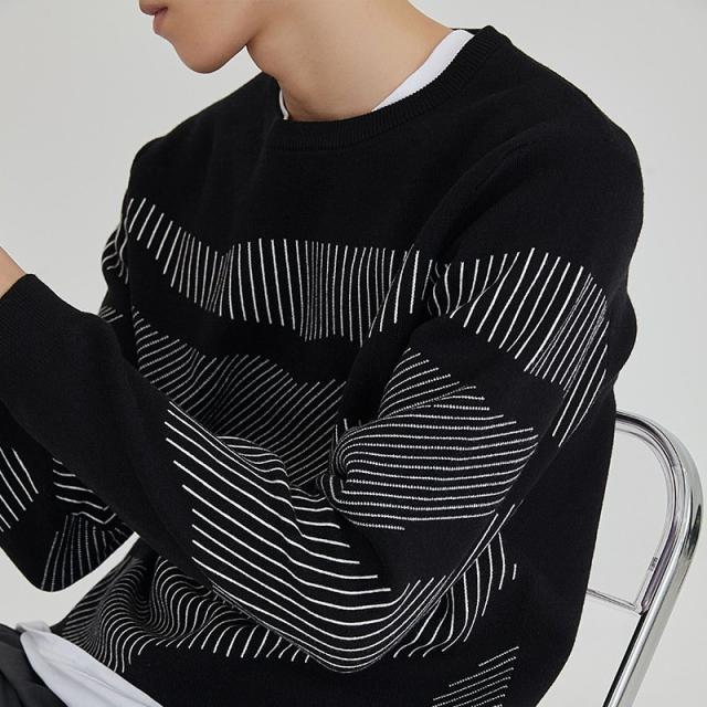 紳士用 メンズ 重ね着 新作 プルオーバー セニットセーター ニット トップス サマーニットの通販はau Pay マーケット ラッキースマイルプラザ