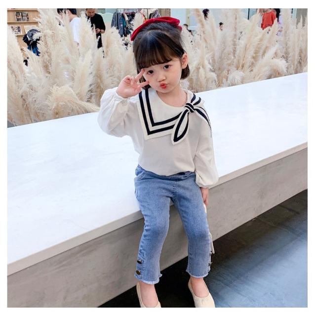 ブラウス キッズ 長袖 韓国子供服 女の子 シャツキッズ トップス 綿 無地 春夏 子供服 普段着 通学通園 ベビー服 可愛い おしゃれ お出かの通販はau Pay マーケット ラッキースマイルプラザ