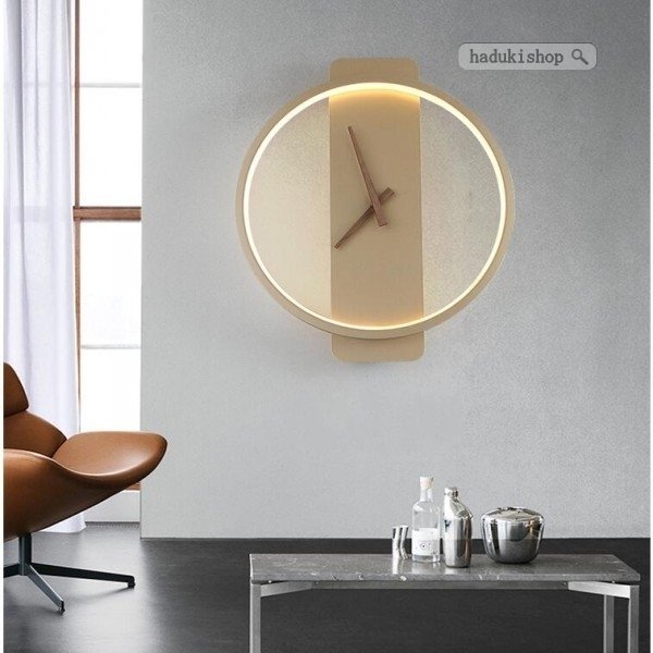 掛け時計 壁掛け 屋外 掛時計 壁掛け時計 オフィスタイプ 家庭用 防湿 シンプル 北欧風 おしゃれ 飾り Led 壁に取り付けたライトの通販はau Pay マーケット ラッキースマイルプラザ