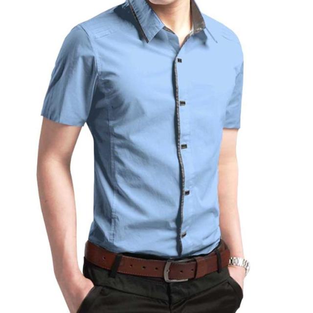 シャツ メンズ 半袖 開襟シャツ カジュアルシャツ ボタンダウンシャツ トップス ワイシャツ スリム フォマール 薄手 紳士服 ビジネス 大の通販はau Pay マーケット プレッピー