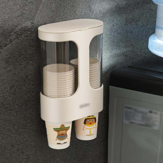 カップ ディスペンサー 紙コップホルダー カップスタンド コップ カップ ホルダー 収納 壁掛けタイプ オフィス用品 お店 飲食店 アウトドの通販はau Pay マーケット プレッピー