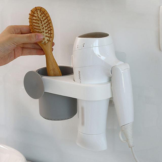 ヘアドライヤーホルダー 壁面収納 小物整理 多機能ラック オシャレ 壁掛け ドライヤー ホルダー スタンド 浴室 洗面所 ドライヤー置き コの通販はau Pay マーケット プレッピー