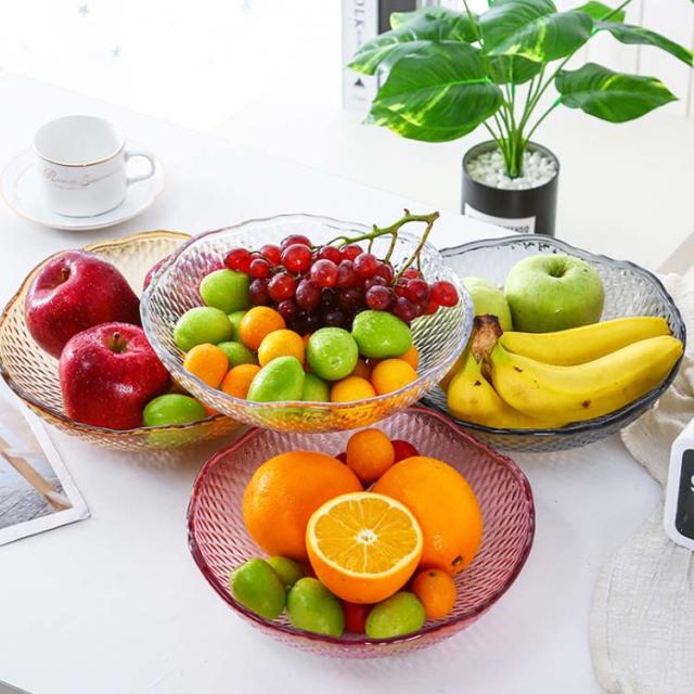 フルーツバスケット フルーツプレート 菓子器 お菓子入れ お菓子皿 果物かご 果物皿 フルーツ皿 果物収納 透け感 小物いれ 卓上収納 大容の通販はau Pay マーケット プレッピー