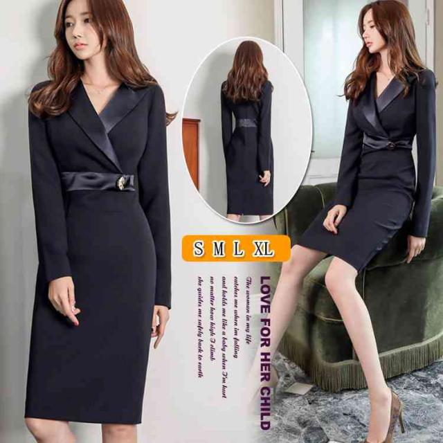 スーツワンピース レディース ワンピース ワンピース きれいめ ビジネス 通勤 Ol ロングワンピース スーツ ワンピ タイトワンピース 着痩の通販はau Pay マーケット Yoyo