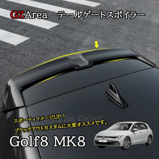 ゴルフ8 Golf8 MK8 アクセサリー カスタム パーツ テールゲートスポイラー GD8022