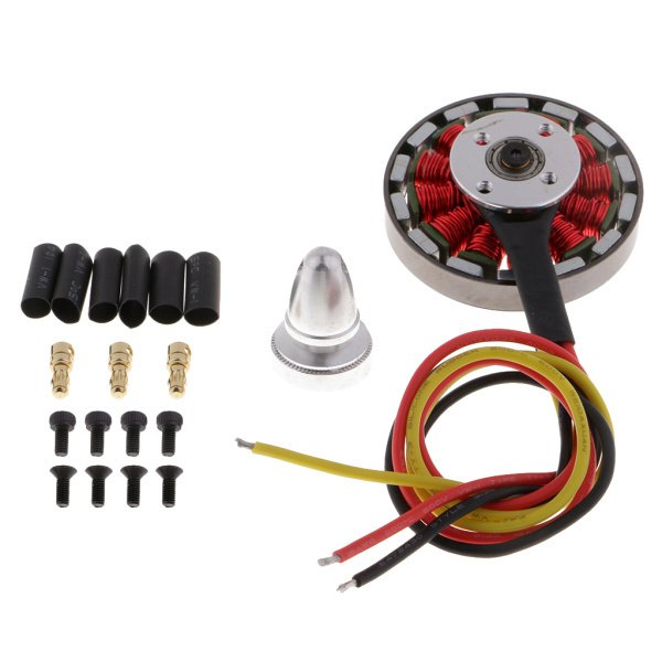 6ピース合金5010 750 Kv高トルクブラシレスモーター用rc飛行機