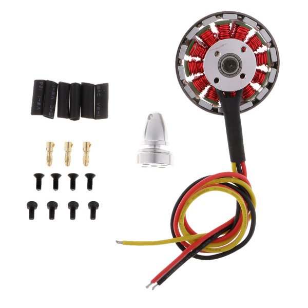 6ピース合金5010 750 Kv高トルクブラシレスモーター用rc飛行機