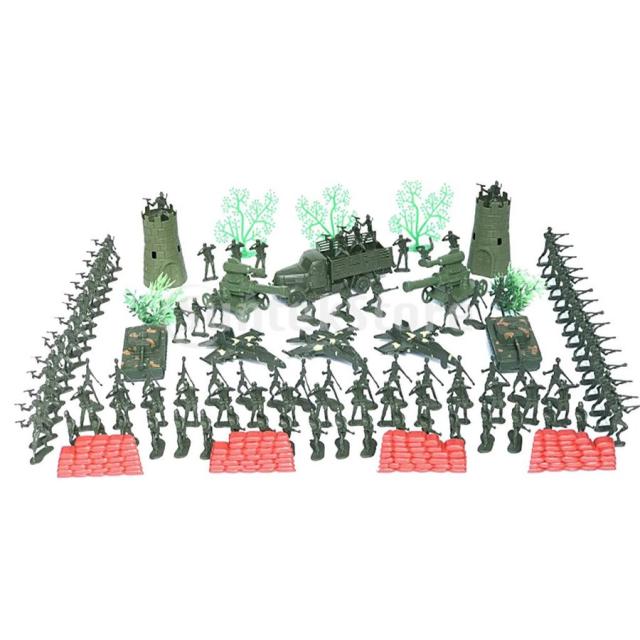167ピースキッズ子供の遊びおもちゃの兵士アクションフィギュア男性プレイセットギフトの通販は