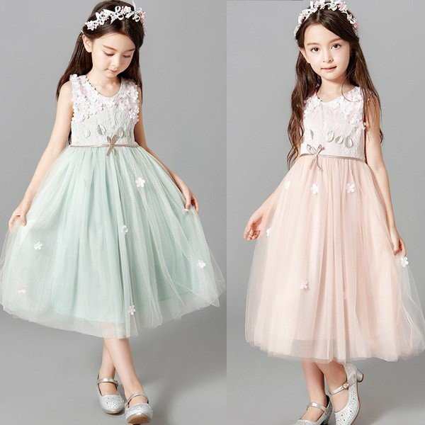 子供ドレス フォーマル ピアノ発表会 キッズ ジュニアドレス 子供服 女の子 ワンピース 七五三 結婚式 110 120 130 140 150 160 170 の通販は