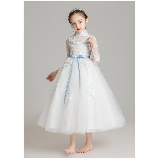 ピアノ発表会 ドレス 子供ドレス ワンピース お姫様 エレガント 女の子 結婚式 フォーマル キッズドレス_3