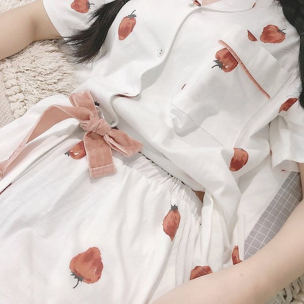 セール】パジャマ レディース 春夏半袖パジャマ ショットパンツ 綿 
