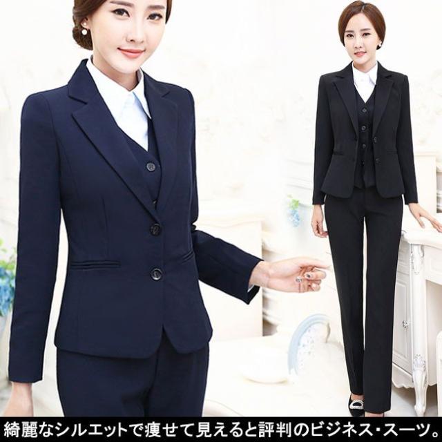 テーラードジャケット　ビジネススーツ　フォーマルスーツ　レディース　2つボタン　セレモニー　通勤　入学式　卒業式　卒園式　入園式　2020春新作