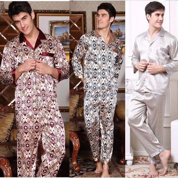 パジャマ メンズ 夏 ガーゼ 長袖 長ズボン 紳士パジャマ 上下セット 色柄おまかせ 男性用パジャマ 前開き ルームウェアの通販は 5,320円