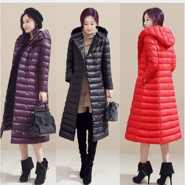 ダウンコート レディース ロング丈 ダウンジャケット フード付き アウター エレガント  黒い コートお しゃれ カジュアル 防寒 防風 通勤服 ロングダウンコートの通販は 7,273円