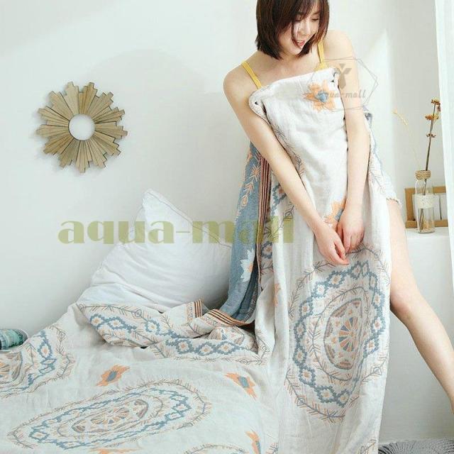 ブランケット タオルケット 夏用 毛布 綿100 掛け布団 夏 おしゃれ 北欧 大判 肌掛け布団 洗えるの通販はau Pay マーケット Next