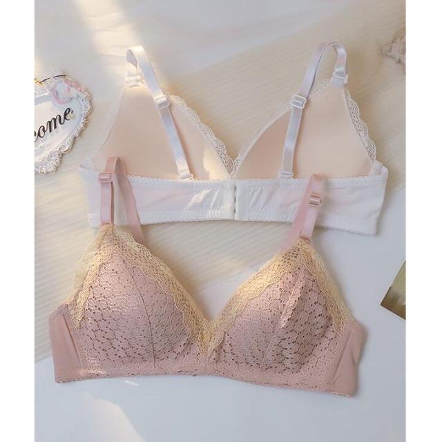 ブラジャー ショーツ セット ノンワイヤー 3段3列ホック 上下