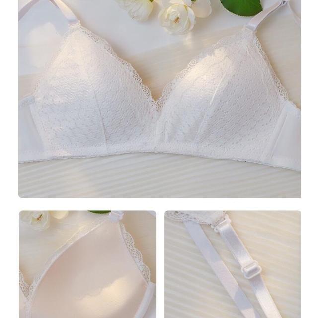 ブラジャー ショーツ セット ノンワイヤー 3段3列ホック 上下