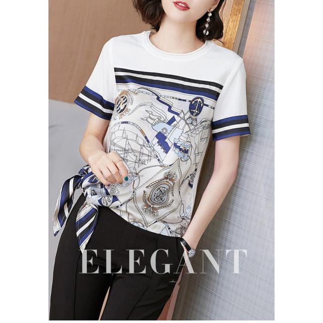 Tシャツ レディース 40代 春夏新作 オシャレブラウス 白レションTシャツ 半袖トップス プリント Tブラウス 大人 通勤 ゆったりTシャツ 大きいサイズ カットソー 楽天市場】Tシャツ レディース 40代 春夏新作 オシャレブラウス