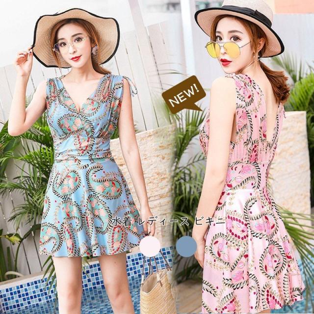 水着 レディース ビキニ ビキニ水着 体型カバー水着 ラッシュガード 体型カバー タンキニ水着 20代 30代 40代 大人 可愛い