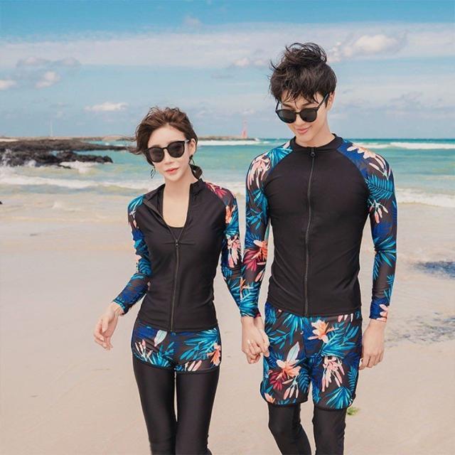 ラッシュガード ペア ペアルック レディース 上下セット ラッシュガード メンズ 長袖 おすすめ ラッシュガード カップル レギンス ダイビング 水着