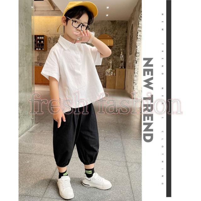 子供服 男の子 夏服 セットアップ 上下セット 半袖 tシャツ ハーフパンツ ズボン 韓国子供服 ジュニア ジャージ 上下 キッズ おしゃれ 可愛い 新品 160 150 130の通販は - NEXT 通販サイト