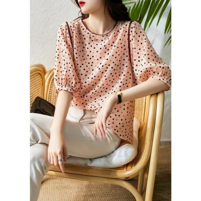 ブラウス レディース 40代 春夏新作 オシャレブラウス レションシャツ