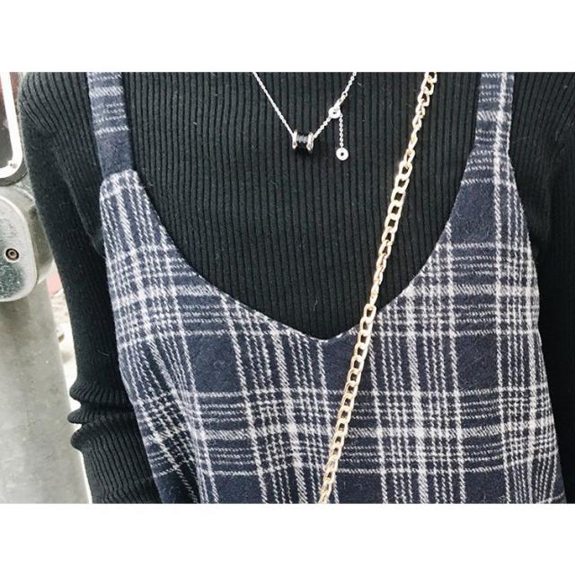 ワンピースセットアップ レディース 40代 秋冬 マキシワンピース チェック柄 上品 ラシャ ベストスカート丈セットアップ 長袖 ニットセーター 通勤 着痩せ ワンピースセットアップ レディース 40代 秋冬 マキシワンピース