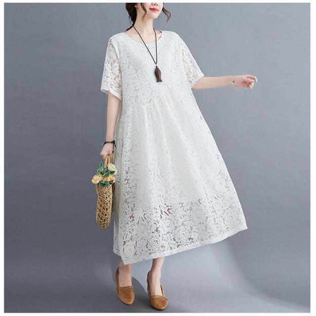 ワンピース レディース 40代ワンピース 夏ワンピース きれいめ フレア