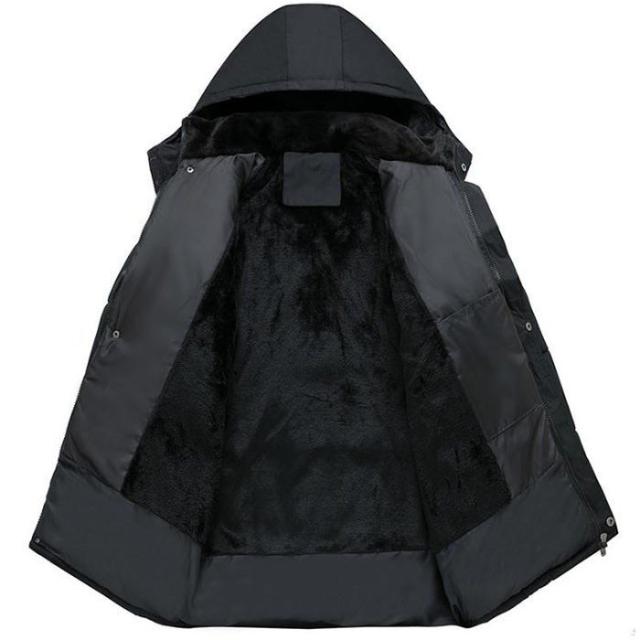 ダウンコート メンズ ショート丈 ダウンジャケット 無地 中綿