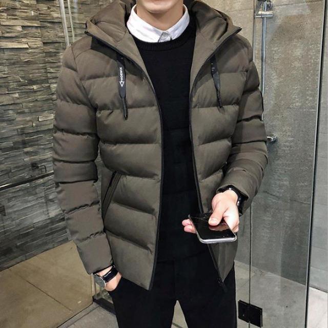 ダウンコート メンズ ショート丈 ダウンジャケット 無地 中綿ジャケット 大きいサイズ 防寒 防風 高品質 暖かい オフィス 通勤 2019秋冬新作