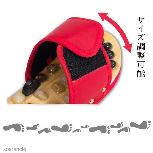 健康サンダル 健康スリッパ レディース メンズ マッサージスリッパ ツボ押し ぺたんこ ルームシューズ ギフト 贈り物 快感 指圧 石突起ありの通販は