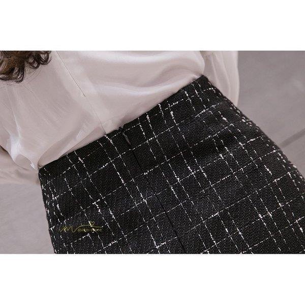 Aラインスカート チェック柄 レディース ミニスカート ボトムス