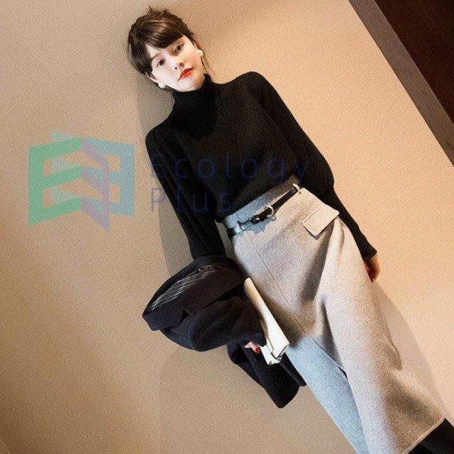 ワンピース レディース 40代 秋冬 きれいめ ワンピース 長袖 ニットトップス タイトスカート 結婚式ドレス 通勤 着痩せ オシャレ 上品入学式 卒業式