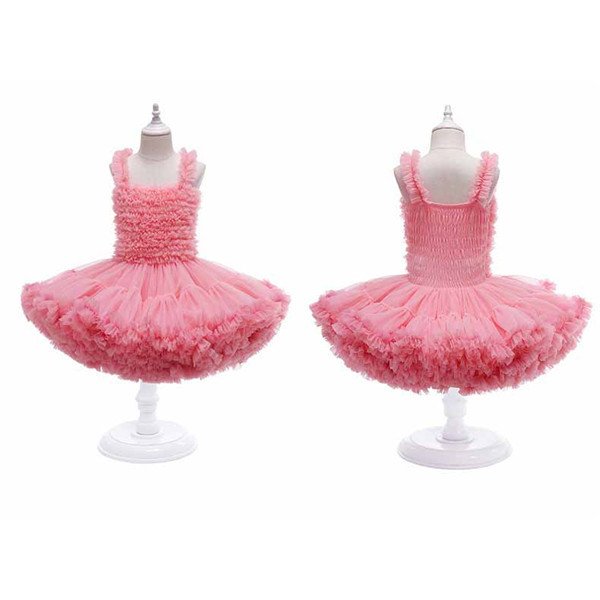 キッズドレス ワンピース 子ども ボリュームスカート 袖なし フリルスカート プリンセスワンピース プレゼント お姫様 お遊戯会_3