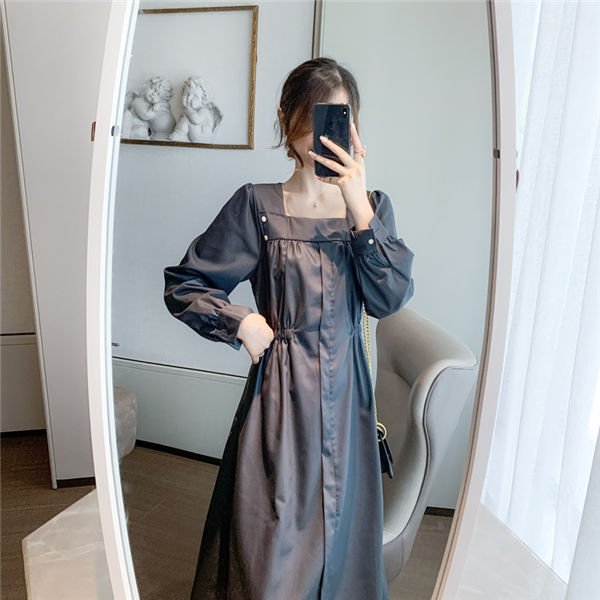 ワンピース レディース 長袖 ワンピース 膝丈ワンピ ワンピ 可愛い