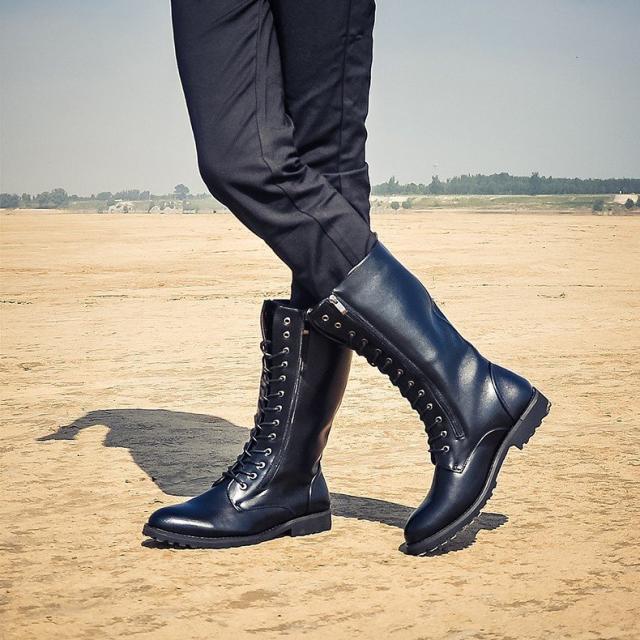 革ブーツ ブーツ レザー バイクブーツ サイドチャック イギリス