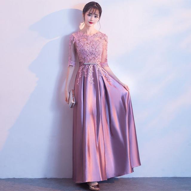 ドレス イブニングドレス チャイナドレス ワンピース チャイナ服 花柄