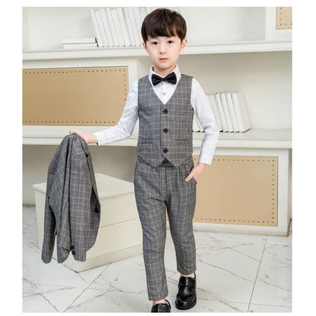 男の子 フォーマル スーツ セットアップ 子供フォーマル スーツ 子供服 キッズスーツ 七五三 こども スーツ 上下セット ジュニア_4