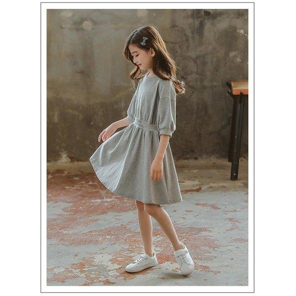 子供服 ワンピース 夏 女の子 キッズワンピース 全1色 半袖