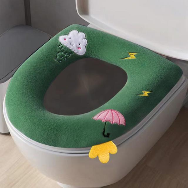 SOYDAN 便器蓋とタンク蓋 豪華な便座カバー、バスルームの柔らかい