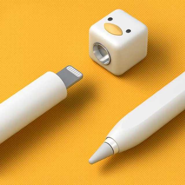 送料無料 アップルペンシル Apple Pencil 10個ペン先保護カバー付き ケース 第一世代 滑り止め シリコン 第二世代 軽量 かわいい キャッ