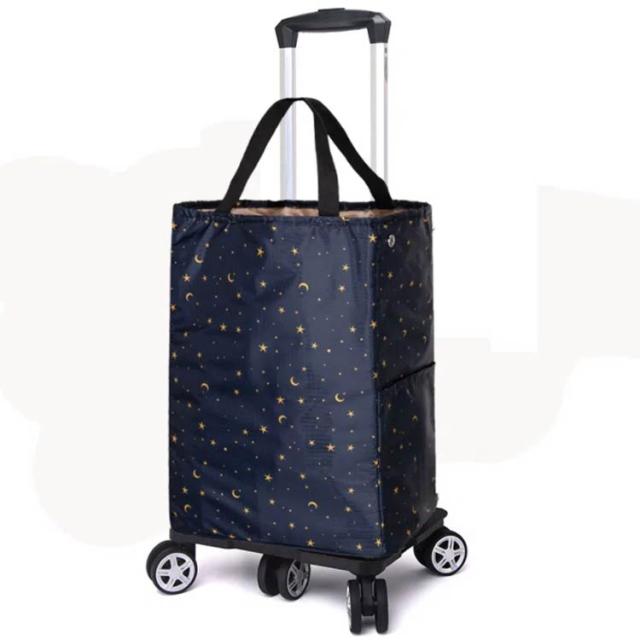 折りたたみ 360度回転可能 コンパクト 買い物カート