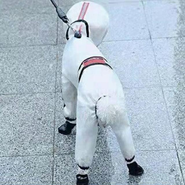 犬用 レインコート 中型犬 大型犬 お散歩 レインポンチョ カッパ