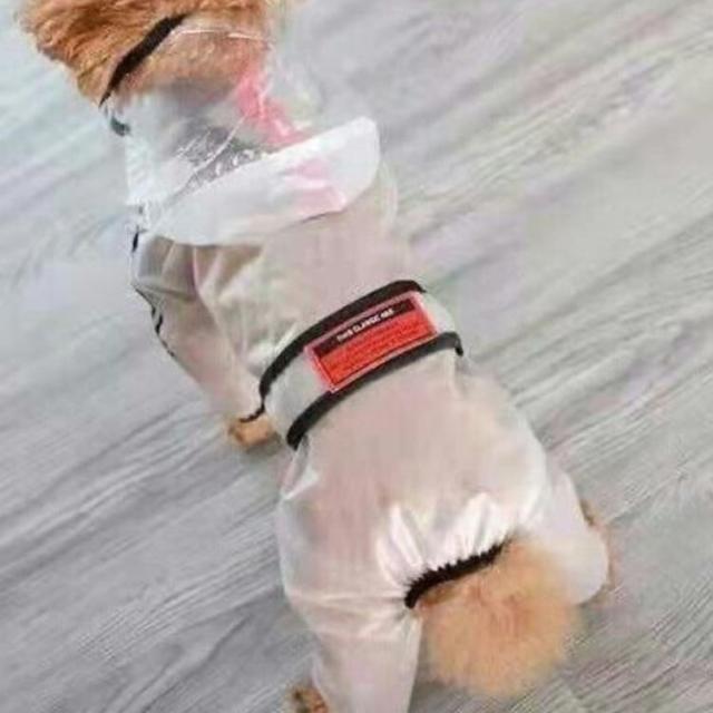 犬用 レインコート 中型犬 大型犬 お散歩 レインポンチョ カッパ